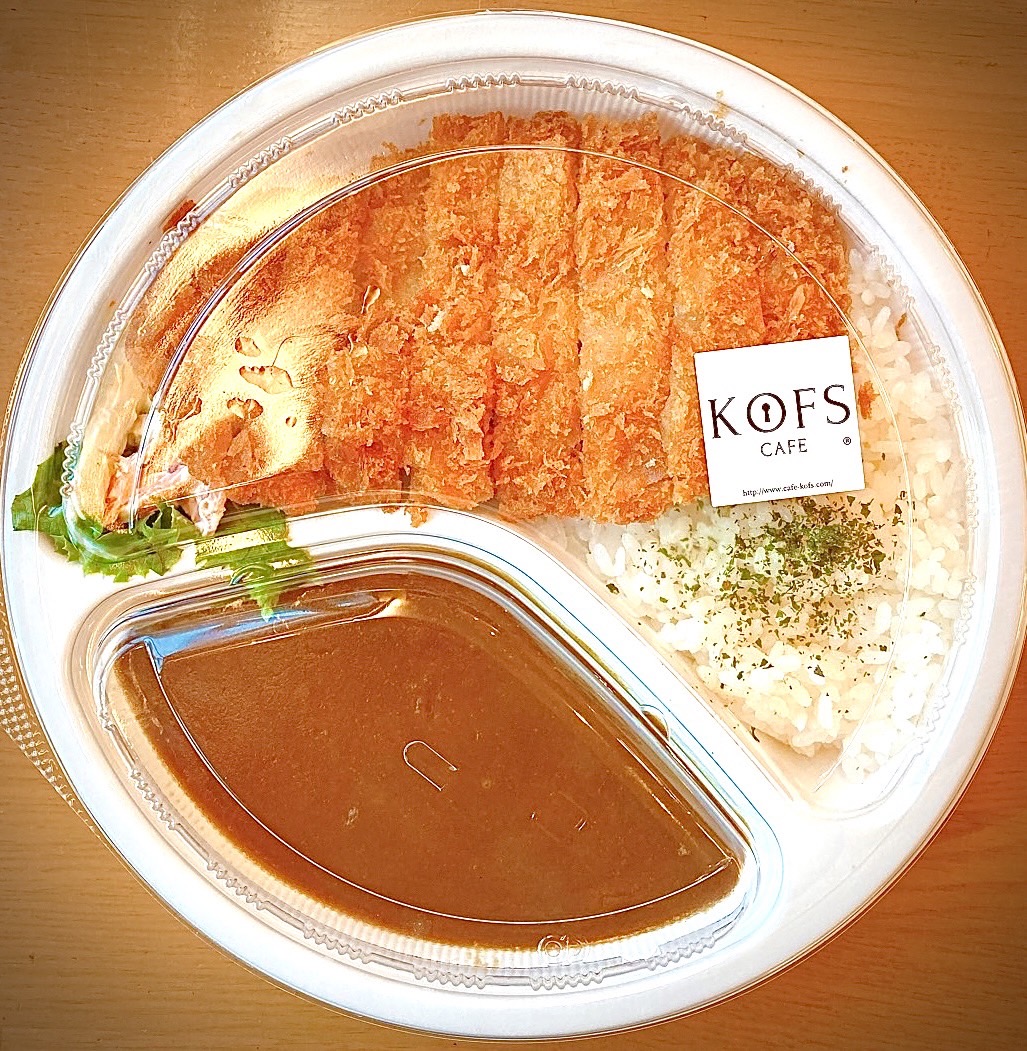 カツカレーのテイクアウト